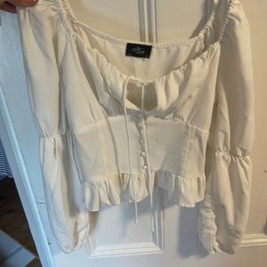 Off the shoulder blouse